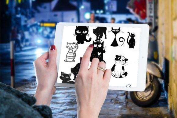 10 Beautiful Cat Brush Stamps V4 Guide