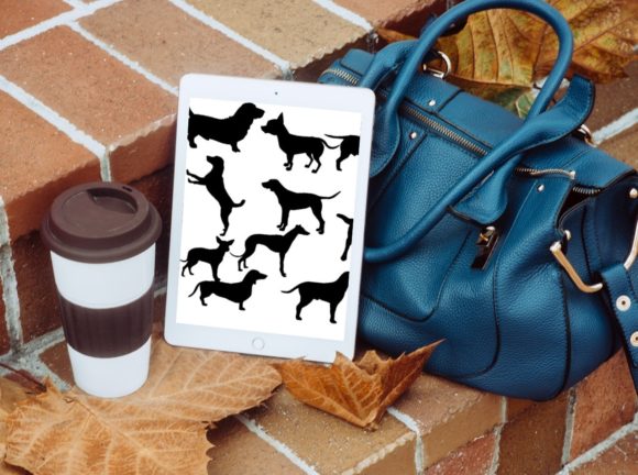 10 Beautiful Dog Brush Stamps V 7: Elevating Digital Pet Art in Procreate