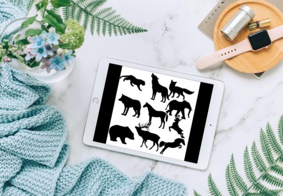 40 Beautiful Animal Brush Stamps Bundle: Elevating Digital Creativity
