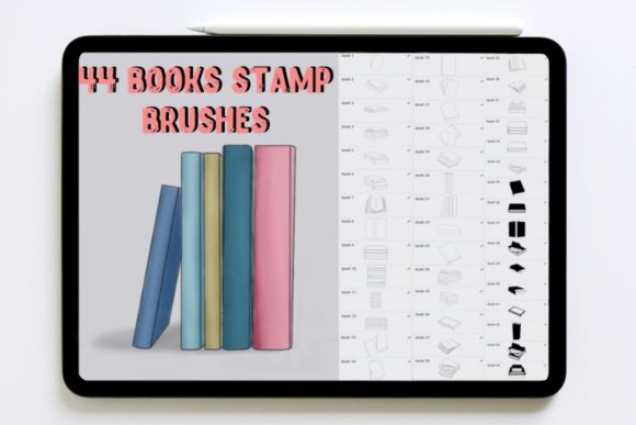 Books Stamp Brushset for Procreate: A Practical Evaluation for Digital Illustrators