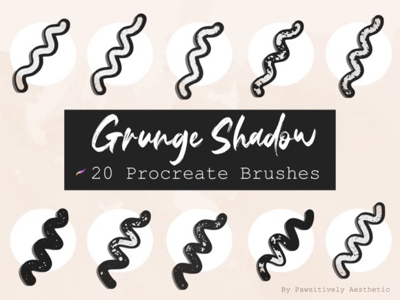 Grunge Shadow Procreate Brush Bundle: A Practical Evaluation for Digital Lettering