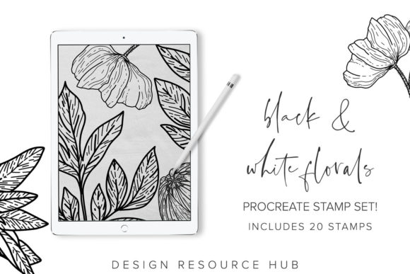 Mastering the Flat Floral Procreate Stamps for Digital Design