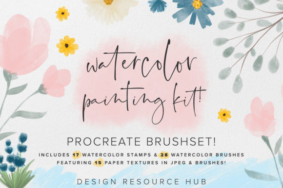 Mastering the Procreate Watercolor Set, Stamps, and Brushes for Digital Art