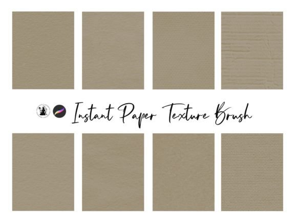 Paper Texture Brush Bundle for Procreate