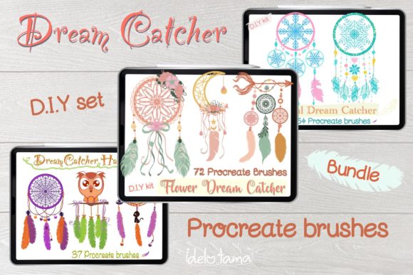 Procreate Dream Catcher Brush Bundle
