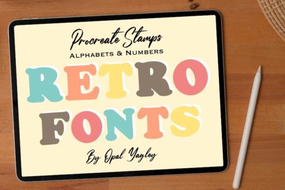 Retro Fonts Procreate Stamps: A Practical Guide for Digital Artists