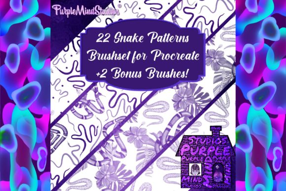 Unlocking Textural Depth: Elevating Digital Art with the Snake Patterns Brushset for Procreate